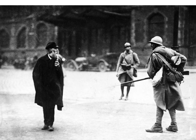 French soldiers in the Ruhr, 1923
